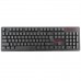 HK6500 Portable 2.4GHz Wireless Gaming Keyboard and Mouse Set Suspended Keycap 4-Level DPI Control 10m Wireless Connection (Black)